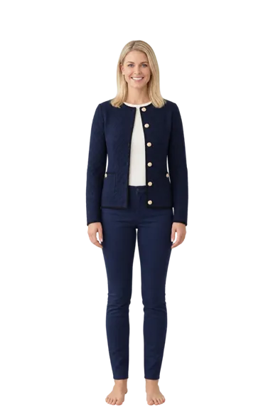 Karoline Leavitt full-body height-comparison figure
