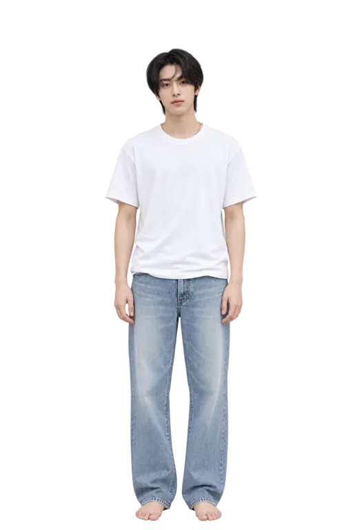 Jake full-body height-comparison figure