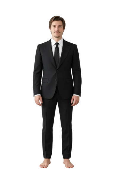 Jake Bongiovi full-body height-comparison figure