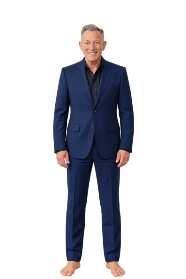 Bruce Springsteen full-body height-comparison figure