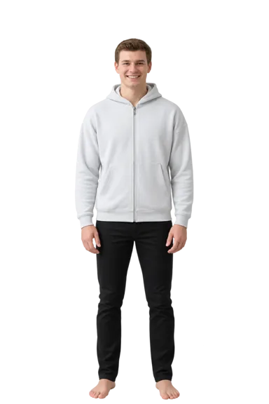 Fernando Mendoza full-body height-comparison figure