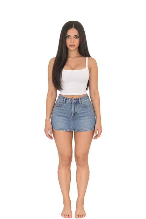 Daniela Avanzini full-body height-comparison figure