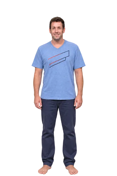 Adam Sandler full-body height-comparison figure
