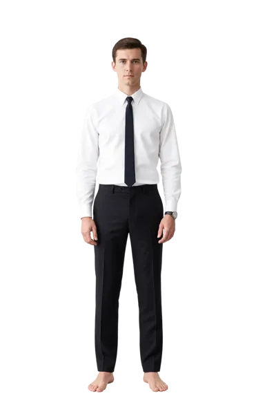 Anthony Perkins full-body height-comparison figure