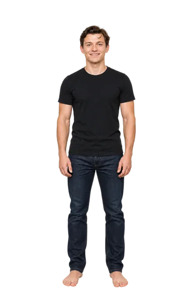 Tom Holland full-body height-comparison figure
