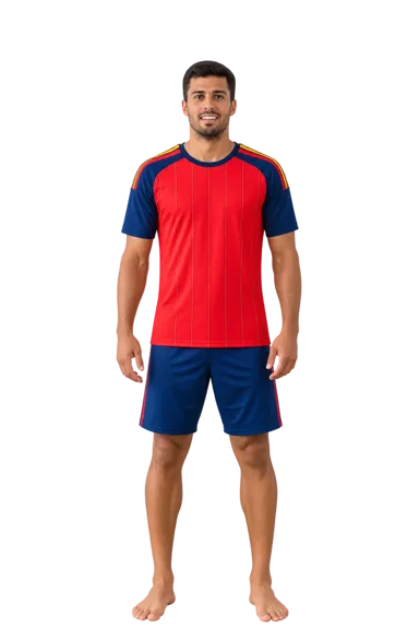 Rodri full-body height-comparison figure