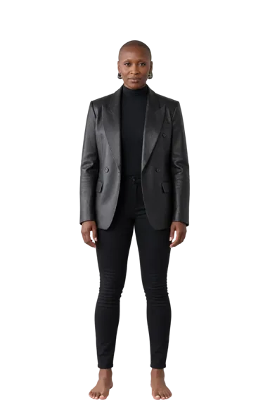 Cynthia Erivo full-body height-comparison figure