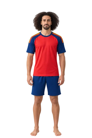 Marc Hagit Cucurella full-body height-comparison figure
