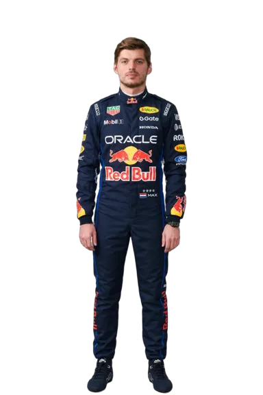 Max Verstappen full-body height-comparison figure