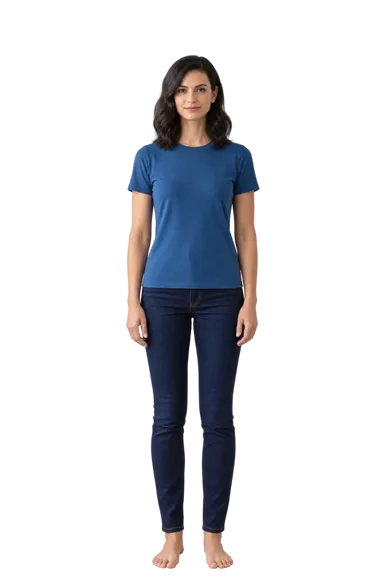 Morena Baccarin full-body height-comparison figure
