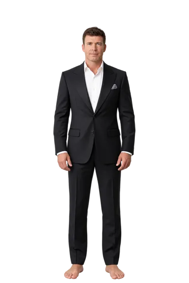 Taylor Sheridan full-body height-comparison figure
