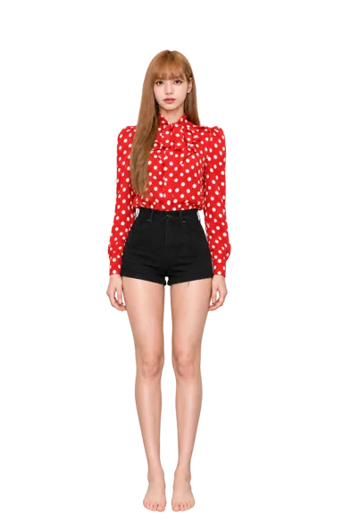 Lisa full-body height-comparison figure