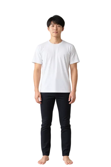 Yoshinobu Yamamoto full-body height-comparison figure