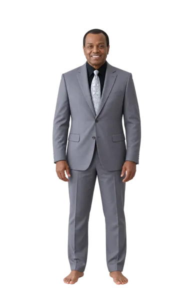 Joe Jackson (talent manager) full-body height-comparison figure