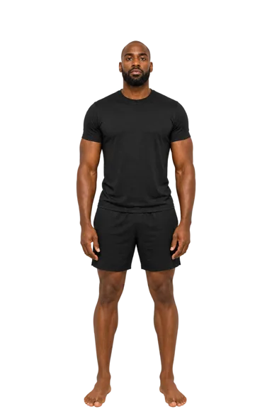 LeBron James full-body height-comparison figure