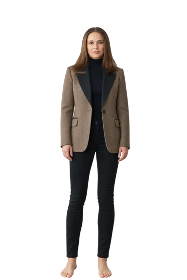Natalie Portman full-body height-comparison figure