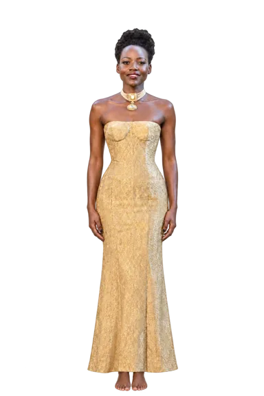 Lupita Nyong'o full-body height-comparison figure
