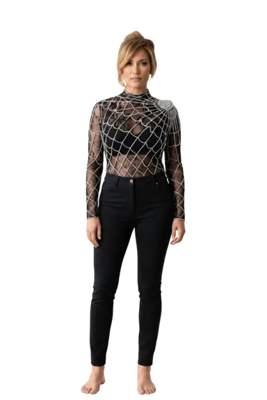 Jennifer Lopez full-body height-comparison figure