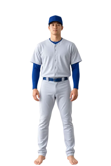 Shohei Ohtani full-body height-comparison figure