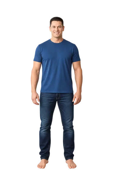 John Cena full-body height-comparison figure