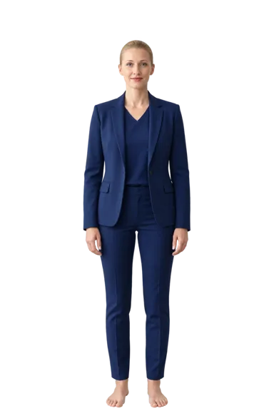 Carolyn Bessette-Kennedy full-body height-comparison figure