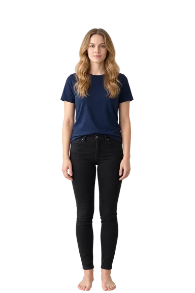 Maya Hawke full-body height-comparison figure