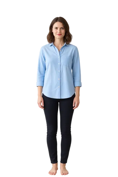 Amanda Knox full-body height-comparison figure