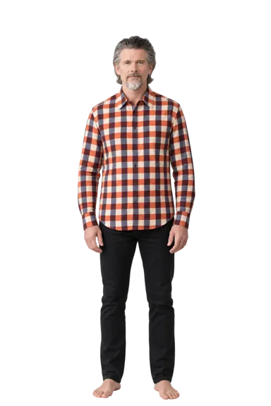 Ethan Hawke full-body height-comparison figure