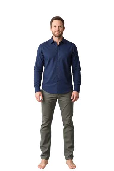 Chris Pratt full-body height-comparison figure