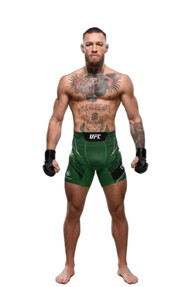 Conor McGregor full-body height-comparison figure