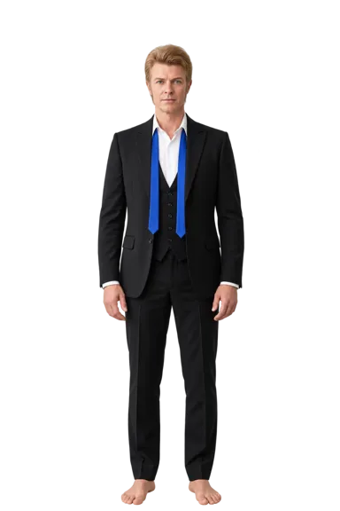 David Bowie full-body height-comparison figure