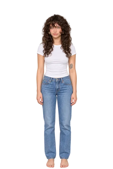 Odessa A'zion full-body height-comparison figure