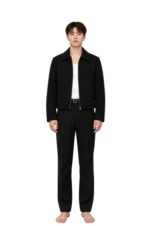 Seungmin full-body height-comparison figure