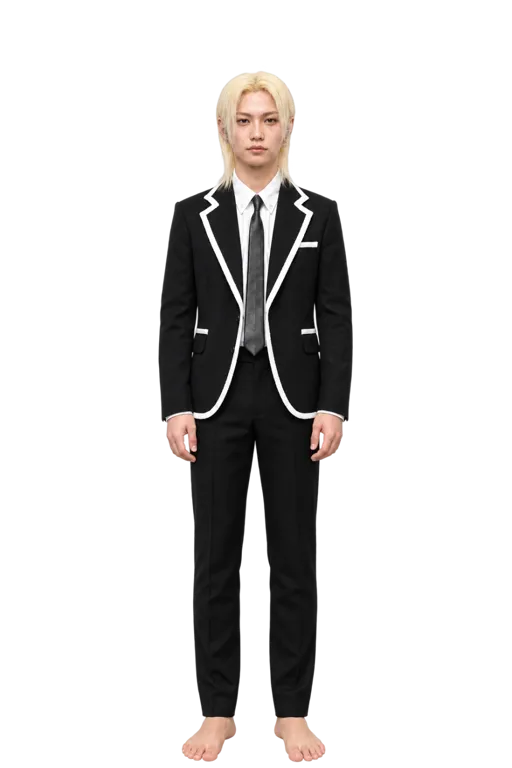 Felix full-body height-comparison figure