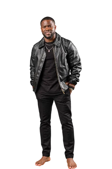 Kevin Hart full-body height-comparison figure