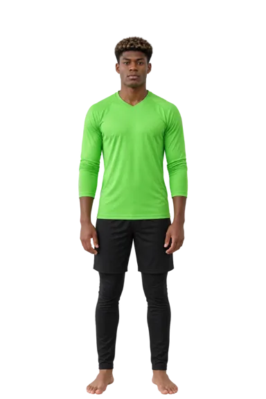 Zion Suzuki full-body height-comparison figure