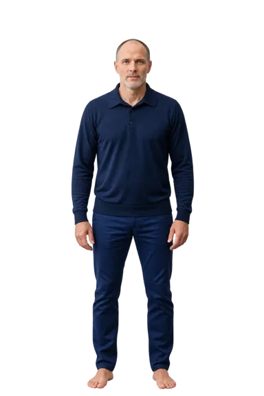 Thomas Tuchel full-body height-comparison figure