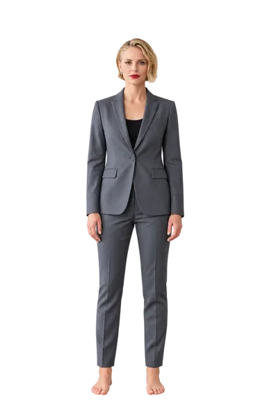 Charlize Theron full-body height-comparison figure
