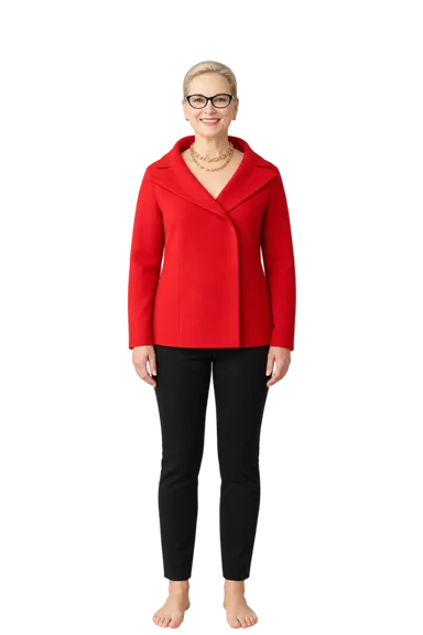 Meryl Streep full-body height-comparison figure